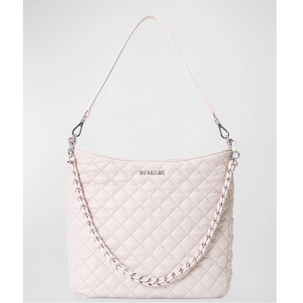 MZ Wallace Crosby Quilted Hobo Bag